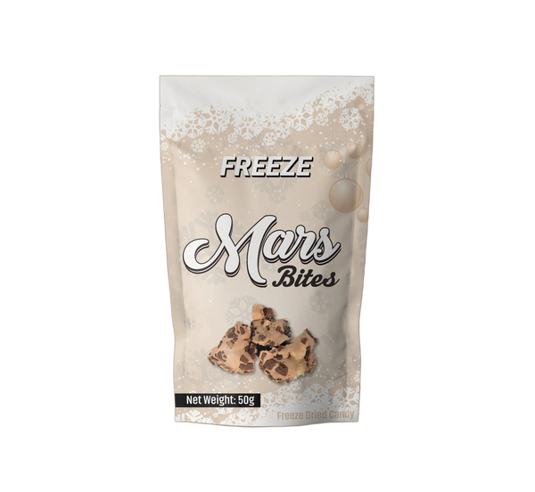 Mars bites Mylar Bag weight: 50g