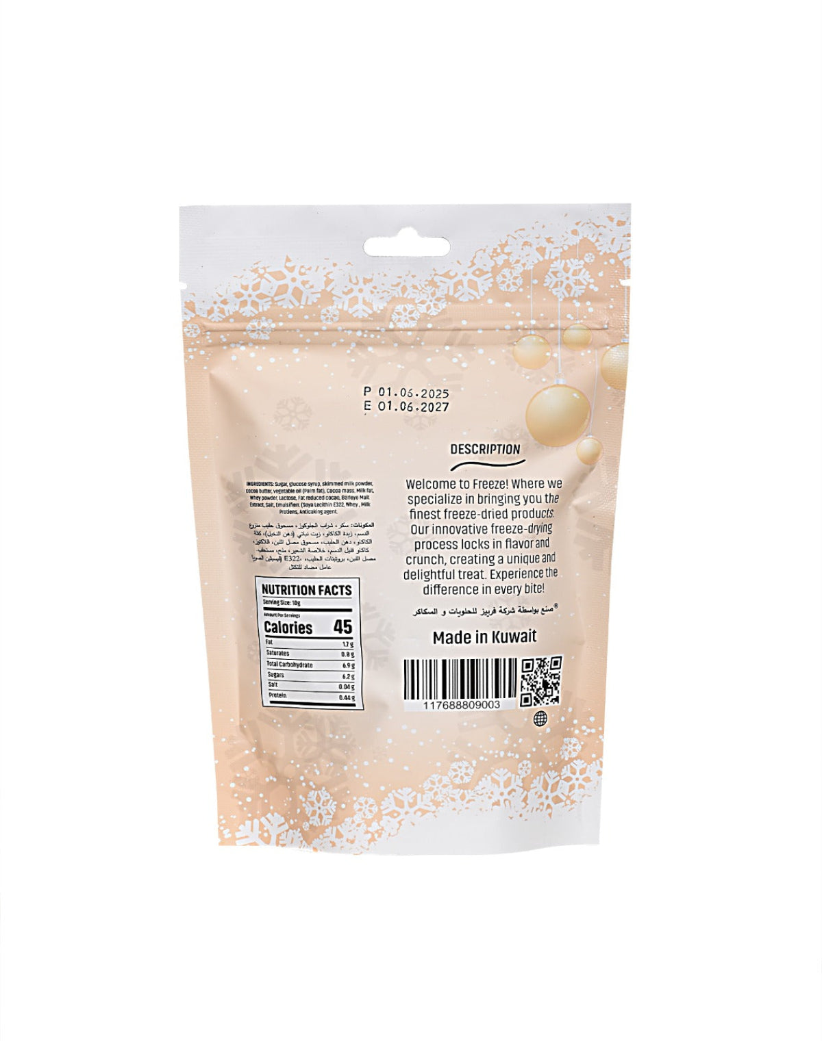 Mars bites Mylar Bag weight: 50g
