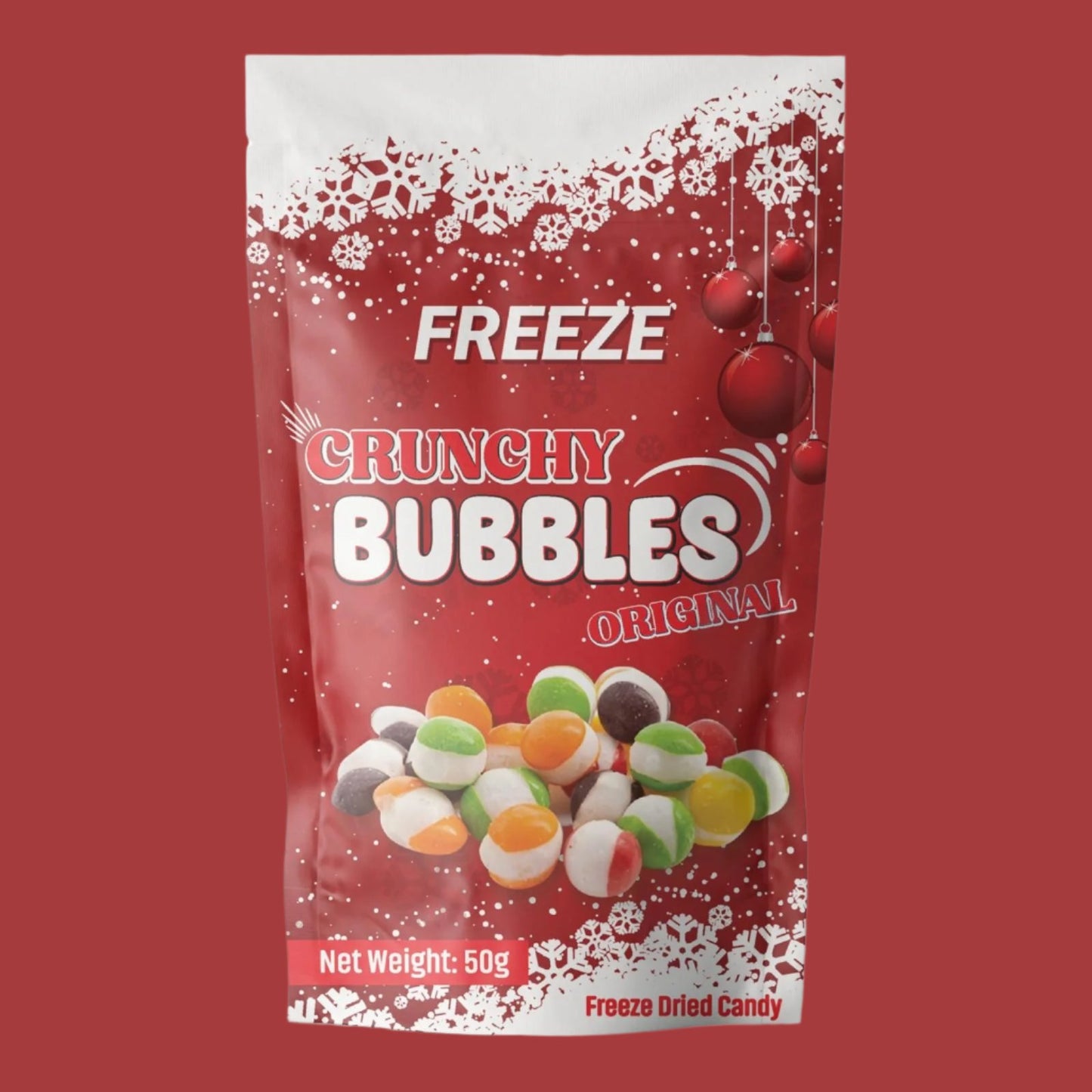 Crunchy Bubbles (Original) Mylar Bag weight 50g